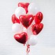 Сет из шаров на День всех влюблённых № 23